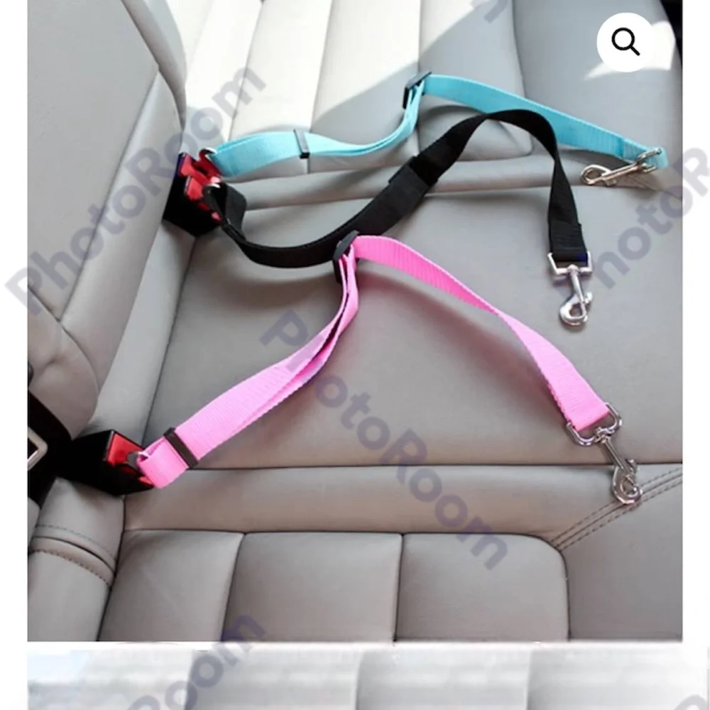 2 pieces of dog car safe belt 27”x1”